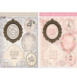 Exlusiv Kartenbastelset: Antique Chic, cartões com quadro