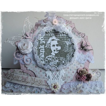 Marianne Design Stempel, Romantic Vintage takk