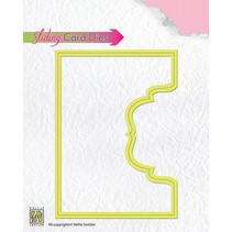 Cutting and embossing stencils: Sliding cards / Sliding Card This top part ornamental-2