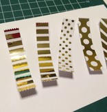 BASTELZUBEHÖR / CRAFT ACCESSORIES Metallic Folie silber und gold, einfach und schnell!