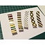 BASTELZUBEHÖR / CRAFT ACCESSORIES Metallic Folie silber und gold, einfach und schnell!