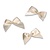 DEKOBAND / RIBBONS / RUBANS ... Grincement, ivoire, 3cm, 10St
