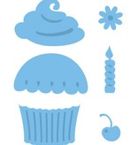 Marianne Design Stanz- und Prägeschablone, Cupcake
