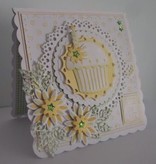Marianne Design Stansing og preging sjablong, Cupcake