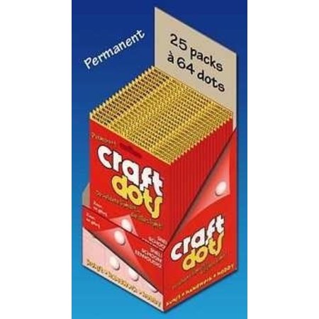 BASTELZUBEHÖR / CRAFT ACCESSORIES transparante lijm stippen