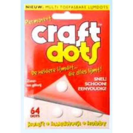 BASTELZUBEHÖR / CRAFT ACCESSORIES transparante lijm stippen