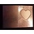 KARTEN und Zubehör / Cards 2 double cards in metal engraving, color metallic silver with heart - Last SET!