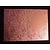 KARTEN und Zubehör / Cards 3 double cards in metal engraving, color metallic pink
