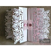 Punching and embossing template Diesire: Butterfly Dreams