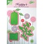 Joy!Crafts und JM Creation Schablone Flowers for Friends, 61,5 x 69,5 37,5x33 30x58,5 mm