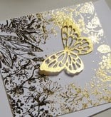 BASTELZUBEHÖR / CRAFT ACCESSORIES Metallic foil silver and gold