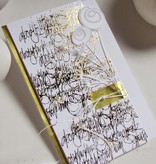 BASTELZUBEHÖR / CRAFT ACCESSORIES Metallic foil silver and gold