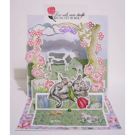 Stempel / Stamp: Transparent Transparent Stempel, der Frühling kommt