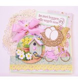 Stempel / Stamp: Transparent Selos transparentes, chega a primavera