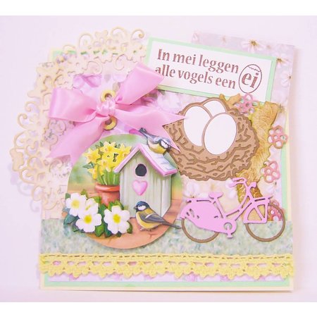 Stempel / Stamp: Transparent Transparent Stempel, der Frühling kommt