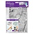 Docrafts / Papermania / Urban Transparante stempels, Steampunk Achtergrond