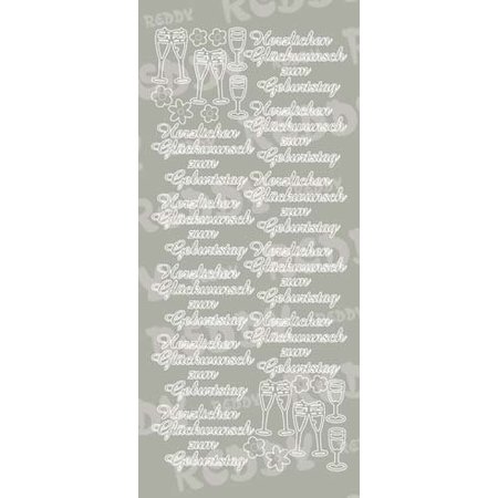 Sticker Etiqueta, Felicidades por tu cumpleaños