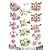 BILDER / PICTURES: Studio Light, Staf Wesenbeek, Willem Haenraets Die cut sheets with floral motifs
