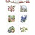 BILDER / PICTURES: Studio Light, Staf Wesenbeek, Willem Haenraets Die cut sheets with spring motifs Labels