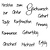 Stempel / Stamp: Transparent Sellos transparentes: texto para diferentes ocasiones