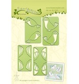 Leane Creatief - Lea'bilities Estampación y embutición de la plantilla, pájaro