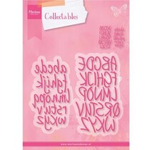 Corte y estampado en relieve plantillas, alfabeto Encanto