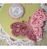 Marianne Design Cutting and embossing stencils + stamp motif