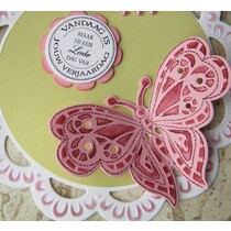 Cutting and embossing stencils + stamp motif