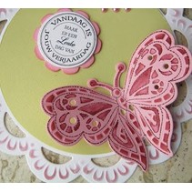 Cutting and embossing stencils + stamp motif