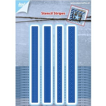 Joy!Crafts und JM Creation Taglio e goffratura stencil, 4 Borders