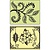 Sizzix Embossing folders, Ferns & Seed Packet, 2 Folder.