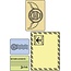 Sizzix Embossing folders, set mail, Folder 4, 11,43 x14, 61cm - 5,72 x7, 30cm