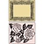 Sizzix Cartelle goffratura, Roses & Frame, 2 cartelle.