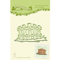 Stempling og Embossing sjablong, Garden Gate