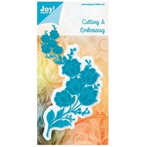 Cutting and embossing stencils, flower bunch