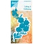 Joy!Crafts und JM Creation Cutting and embossing stencils, flower bunch