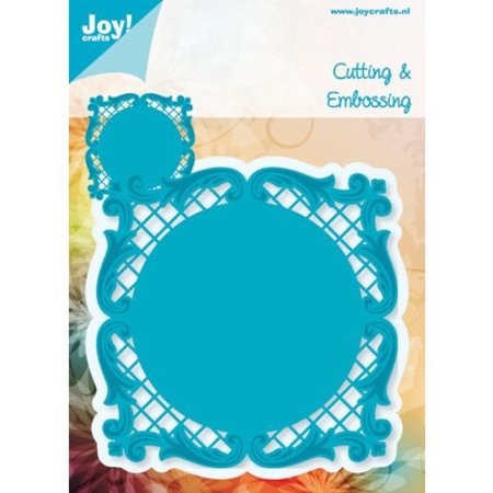 Joy!Crafts und JM Creation Joy! Crafts stempelen en embossing stencil sjabloon Een plein 11 cm x 11 cm