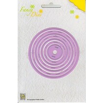 Stamping and Embossing stencil, set around