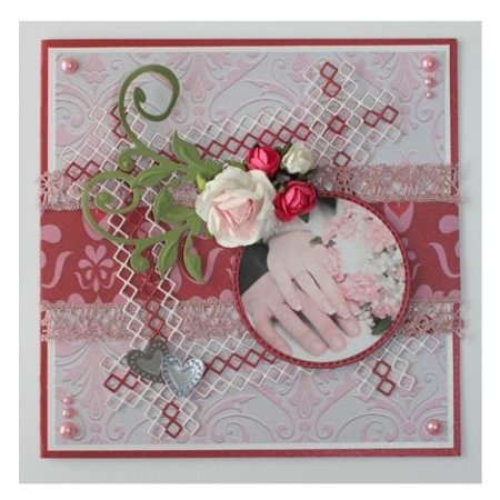 Joy!Crafts und JM Creation Cutting en embossing stencils, grenzen - lijnen