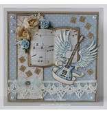 Stempel / Stamp: Transparent I timbri trasparenti, chitarra