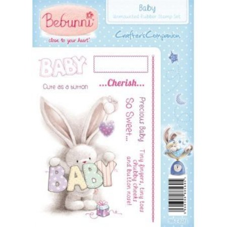 Crafter's Companion A6 Umontert stempel Set - Baby