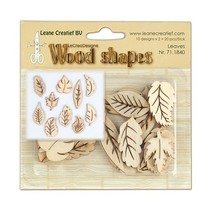 Folhas de madeira, 20 peças