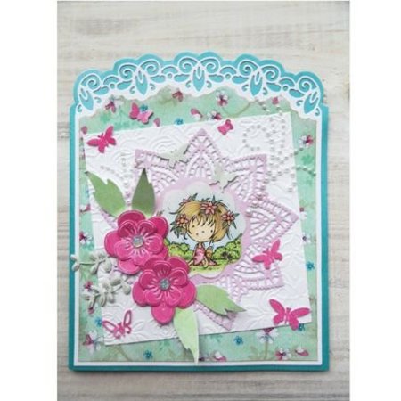 Marianne Design Kutte og prege sjablonger, doily stjerne