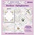 KARTEN und Zubehör / Cards 3 layout de la carte imprimée, 3 enveloppes