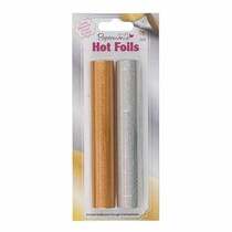 6m metallic folie Micro Glitter, 2 stk