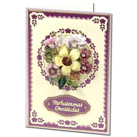 KARTEN und Zubehör / Cards Luxury card layer A6 classic 3, 10.5 x 14.85 cm - Copy