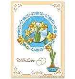 KARTEN und Zubehör / Cards Luxury card layer A6 classic 3, 10.5 x 14.85 cm - Copy