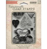 Stempel / Stamp: Transparent Gjennomsiktige stempler, Friend Du er den beste