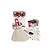 Objekten zum Dekorieren / objects for decorating to paint Bastelset for 5 Door Plates made of wood and decorate