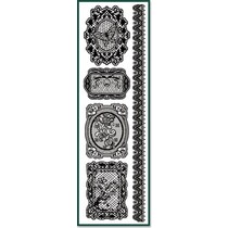 Frote en puntas negras.